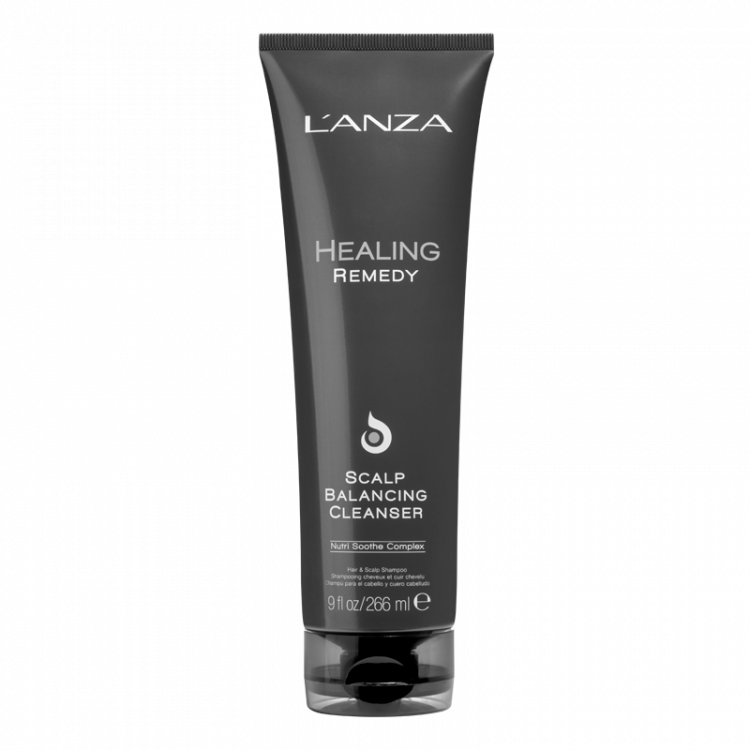 Шампунь для жирной, сухой, чувствительной кожи головы LANZA Healing Remedy Scalp Balancing Cleanser 266 мл